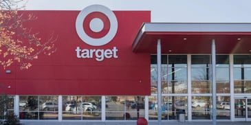 The outside of a Target store