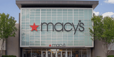 A Macy's storefront