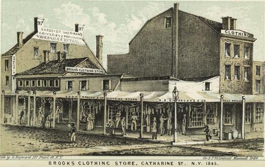 Brooks_Clothing_Store,_Catharine_St._N.Y._1845