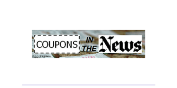 Coupons in the News Logo