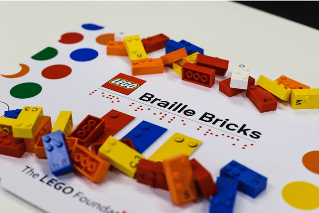 Lego Braille Bricks